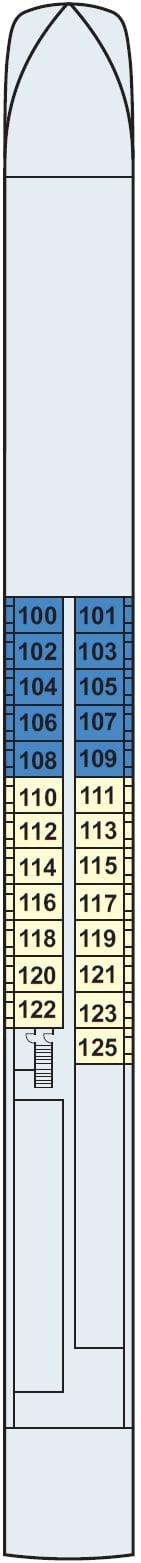 Deck plan for Main Deck