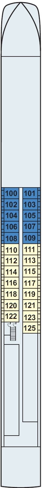 Deck plan for Main Deck
