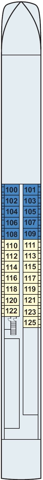 Deck plan for Main Deck