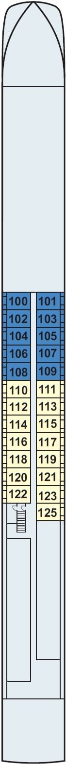 Deck plan for Main Deck