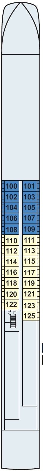 Deck plan for Main Deck