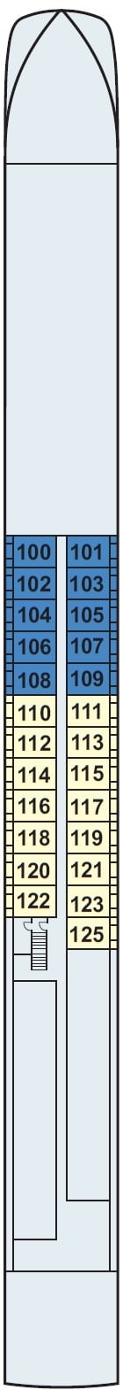 Deck plan for Main Deck