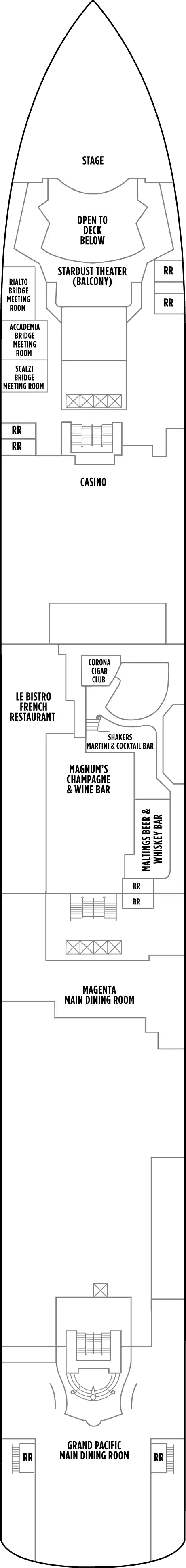 Deck plan for Deck 06