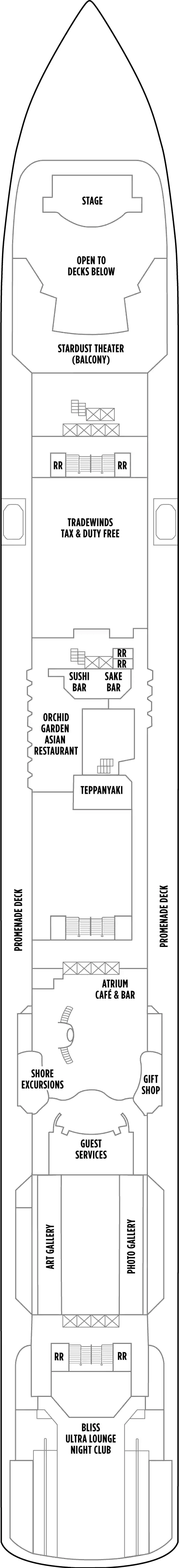 Deck plan for Deck 07