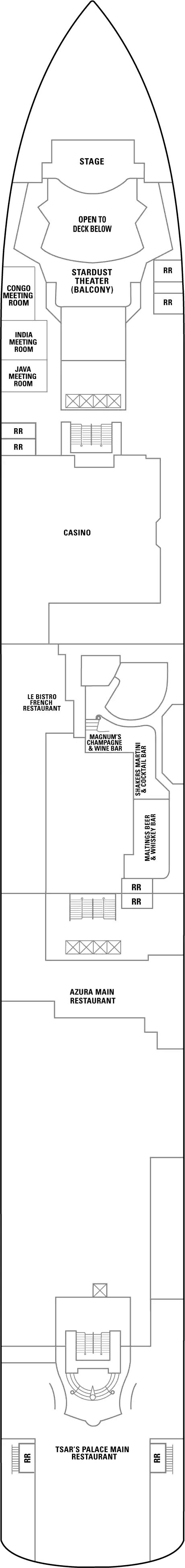 Deck plan for Deck 06
