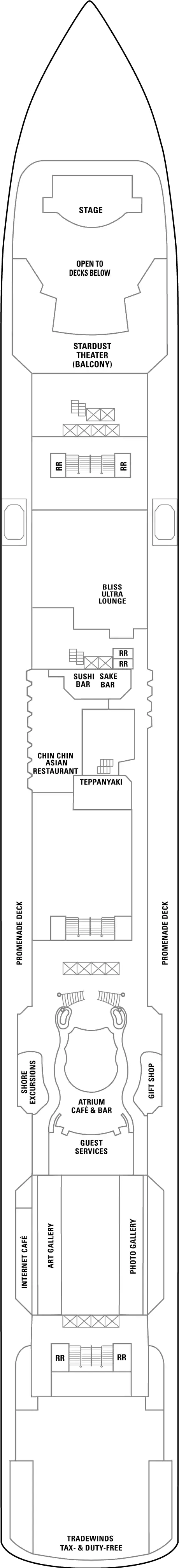Deck plan for Deck 07