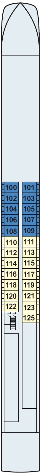 Deck plan for Main Deck