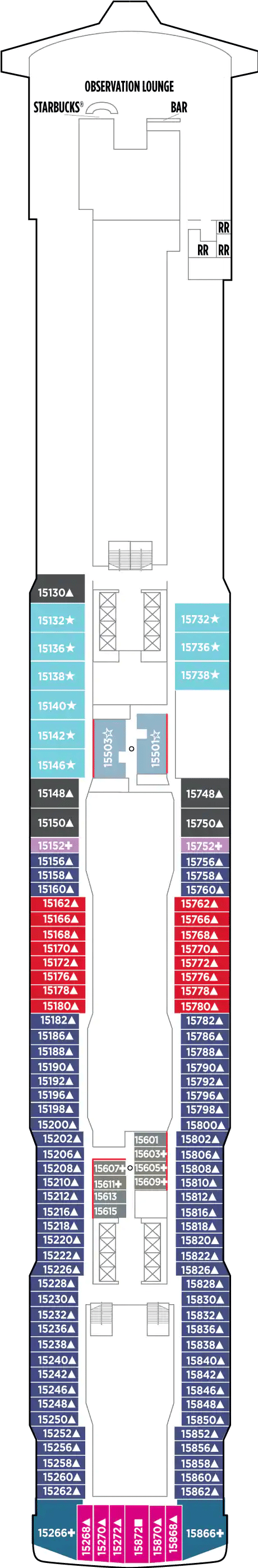 Deck plan for DECK 15