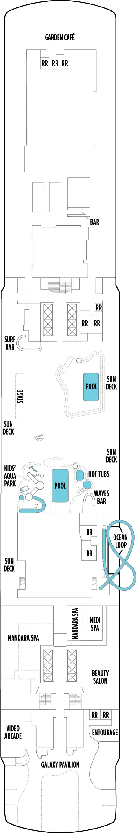Deck plan for DECK 16
