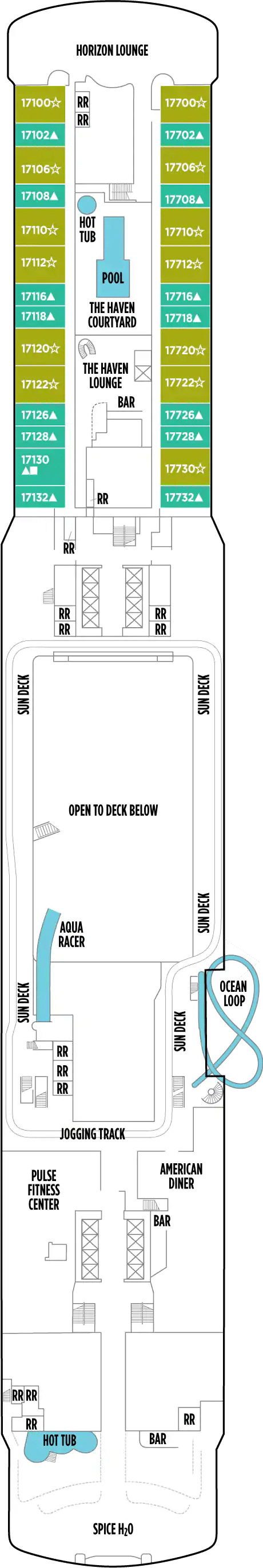 Deck plan for DECK 17