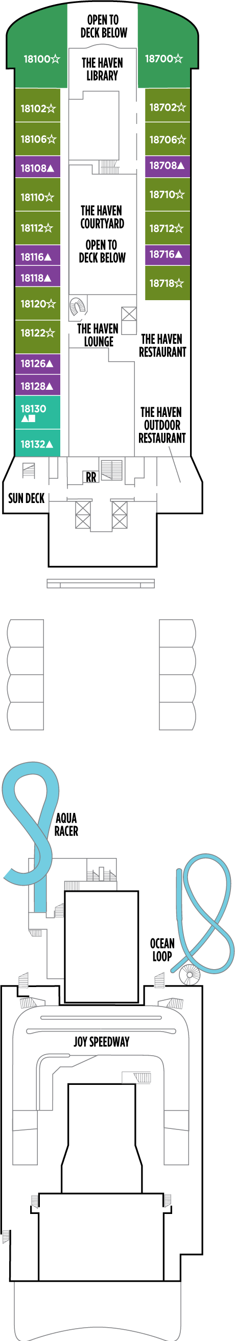 Deck plan for DECK 18