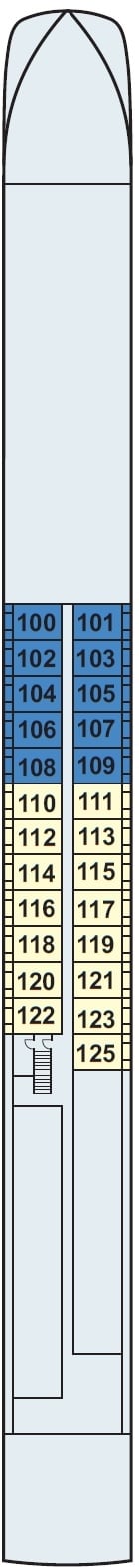 Deck plan for Main Deck