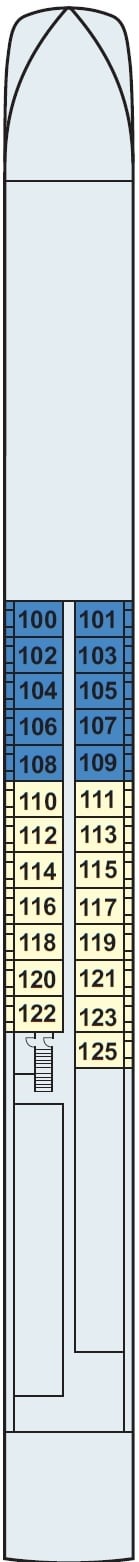 Deck plan for Main Deck