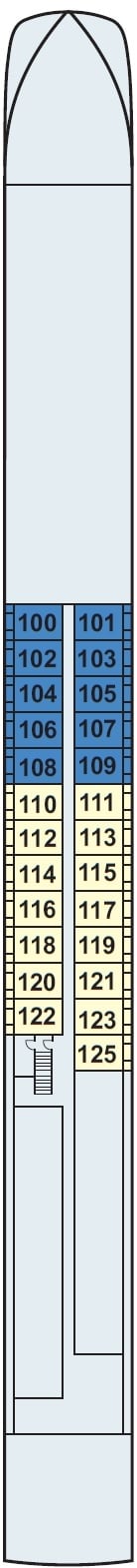 Deck plan for Main Deck