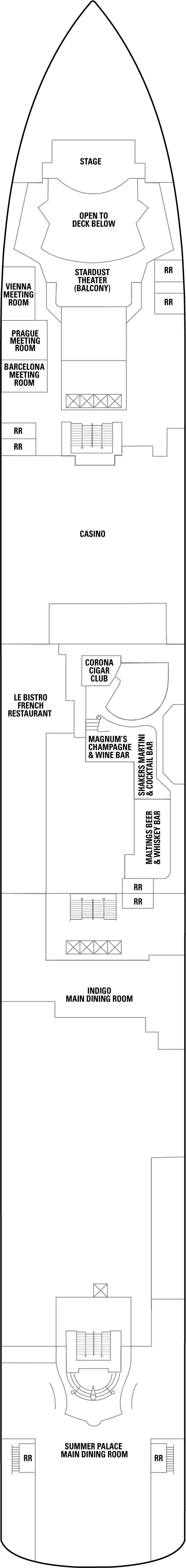 Deck plan for Deck 06