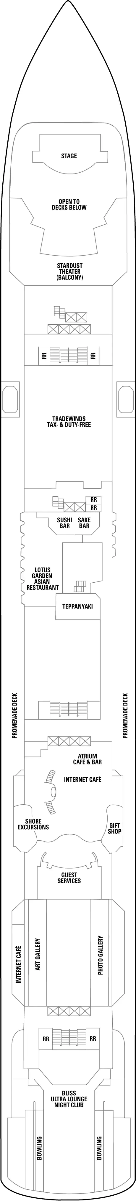 Deck plan for Deck 07