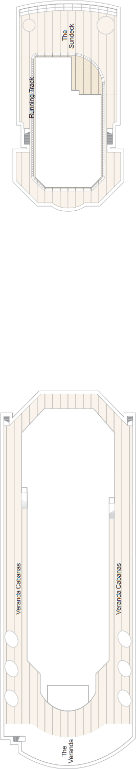 Deck plan for Deck 14