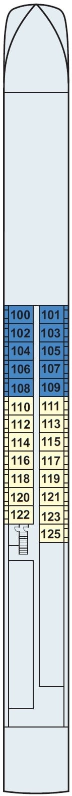 Deck plan for Main Deck
