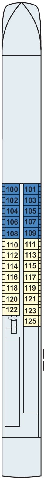 Deck plan for Main Deck