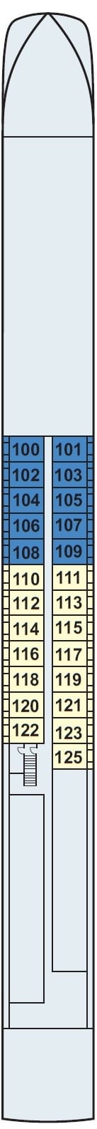 Deck plan for Main Deck
