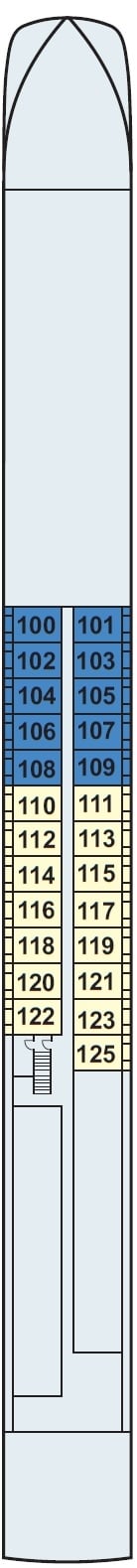 Deck plan for Main Deck