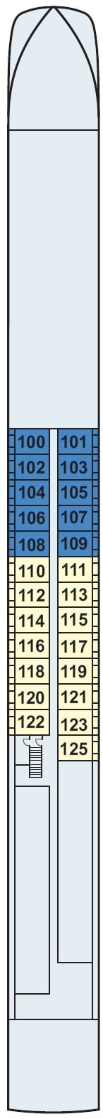 Deck plan for Main Deck