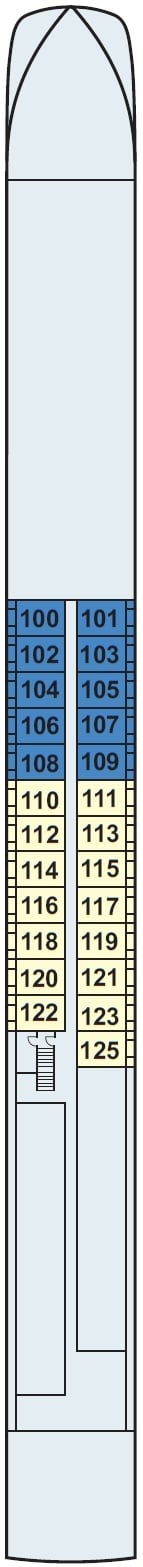 Deck plan for Main Deck