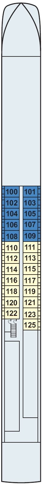 Deck plan for Main Deck