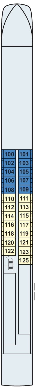 Deck plan for Main Deck