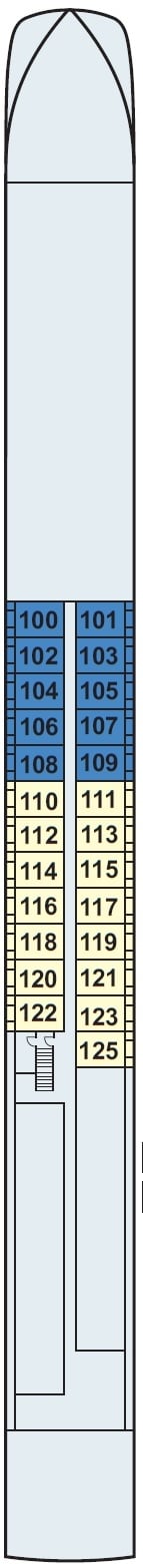 Deck plan for Main Deck