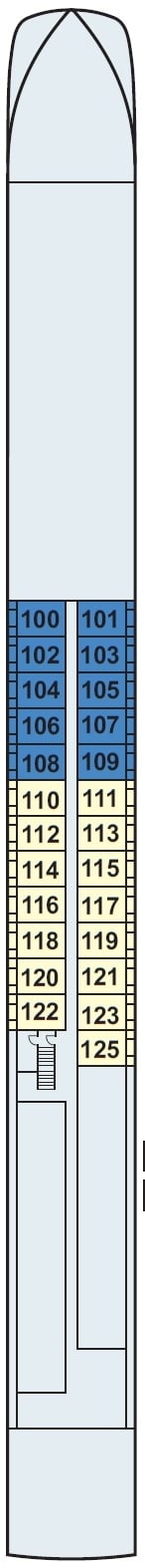 Deck plan for Main Deck