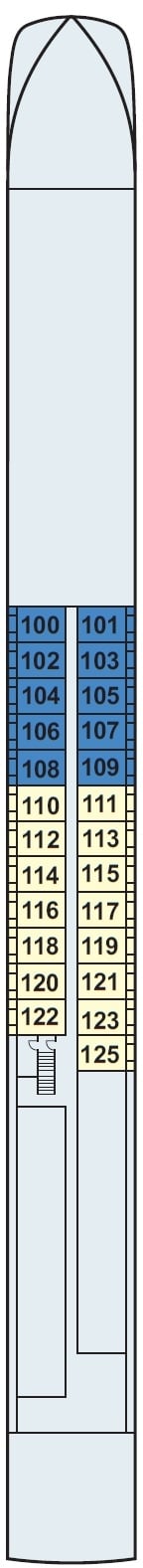 Deck plan for Main Deck