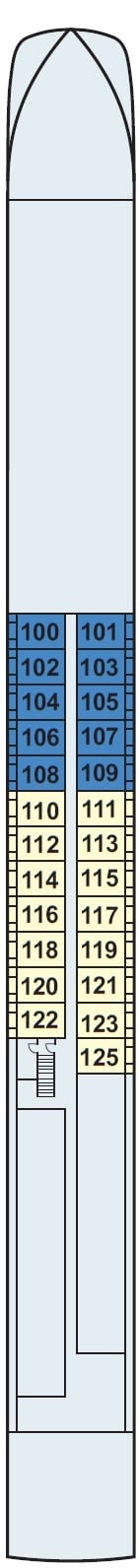 Deck plan for Main Deck