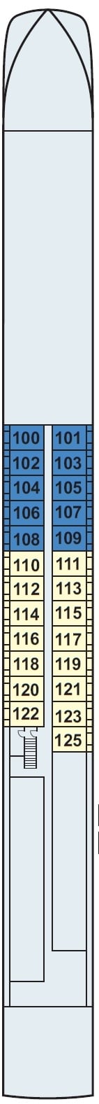 Deck plan for Main Deck