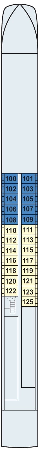 Deck plan for Main Deck