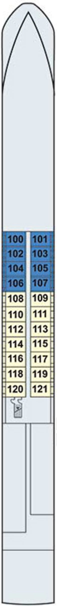 Deck plan for Main Deck