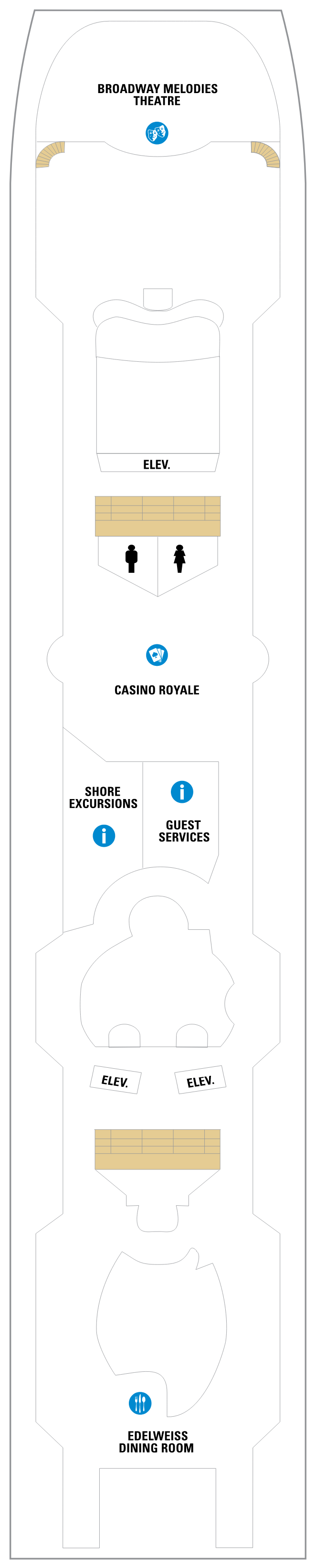 Deck plan for Deck 05