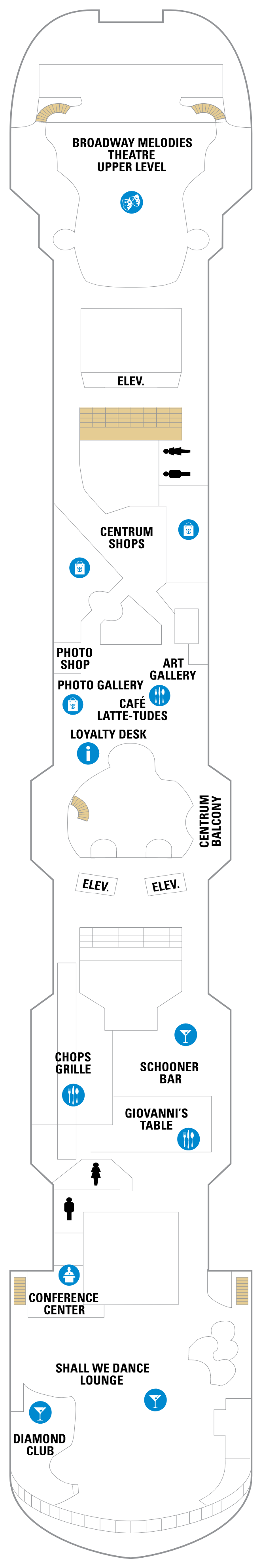 Deck plan for Deck 06