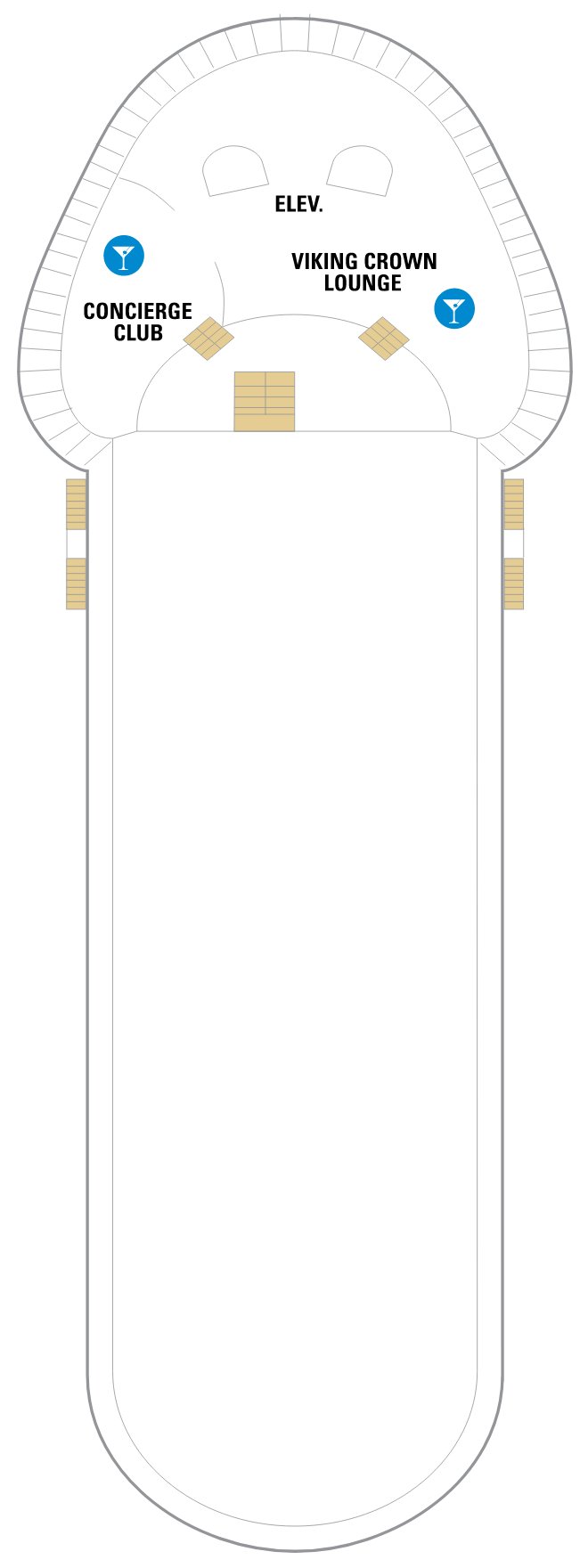 Deck plan for Deck 11