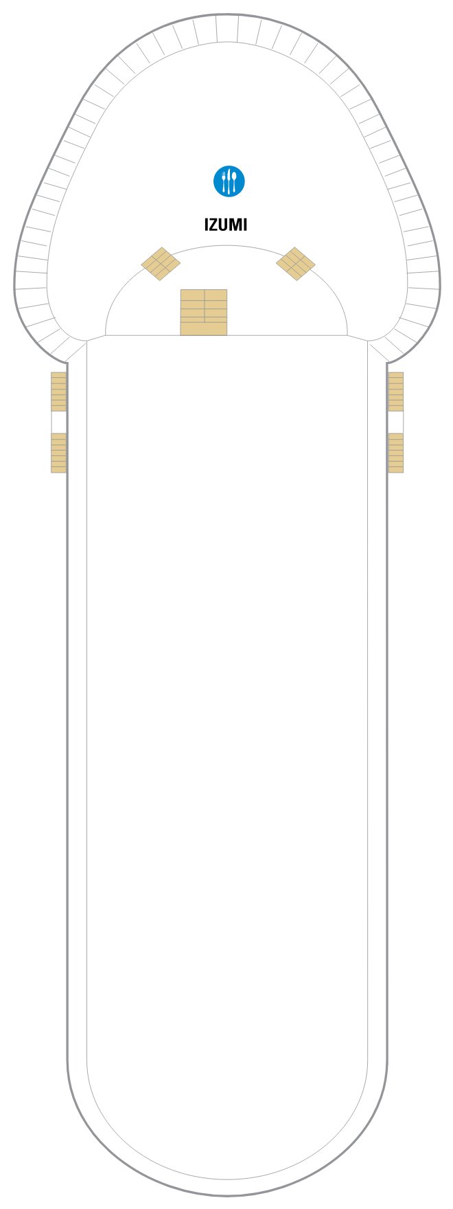 Deck plan for Deck 12