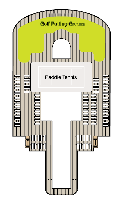Deck plan for Deck 16