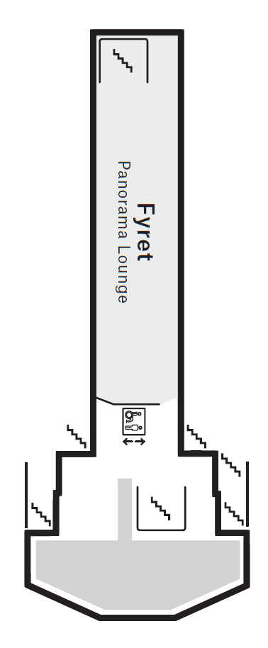Deck plan for Deck 7