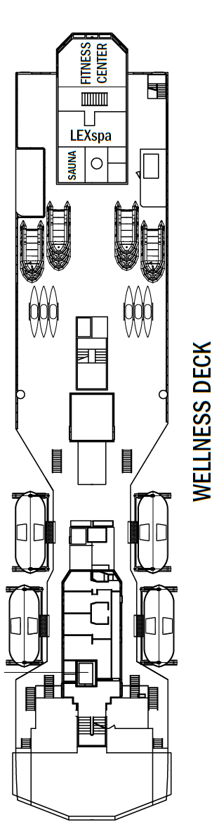 Deck plan for Wellness Deck