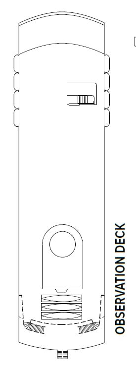 Deck plan for Observation Deck