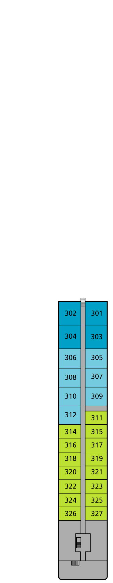 Deck plan for Deck 3