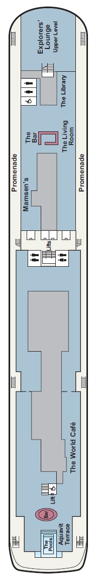 Deck plan for Deck 5