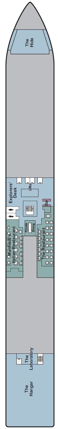 Deck plan for Deck 1