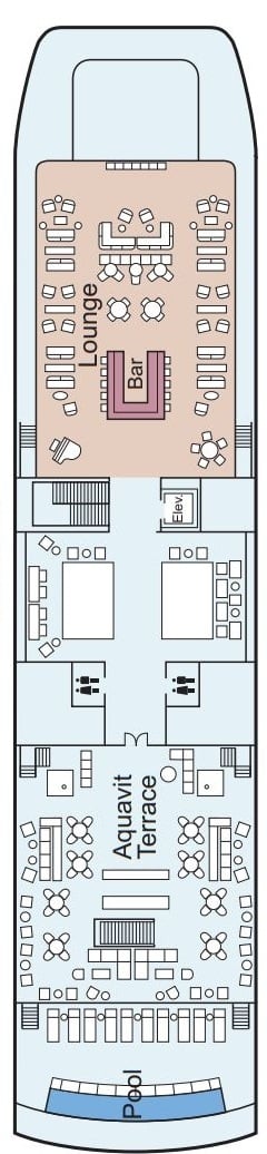 Deck plan for Pool Deck
