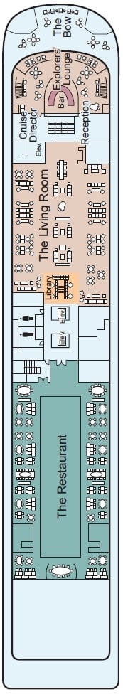 Deck plan for Deck 1