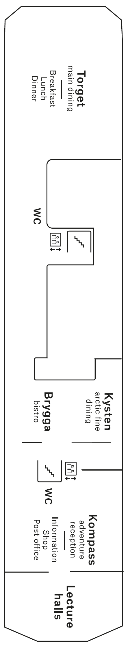 Deck plan for Deck 4